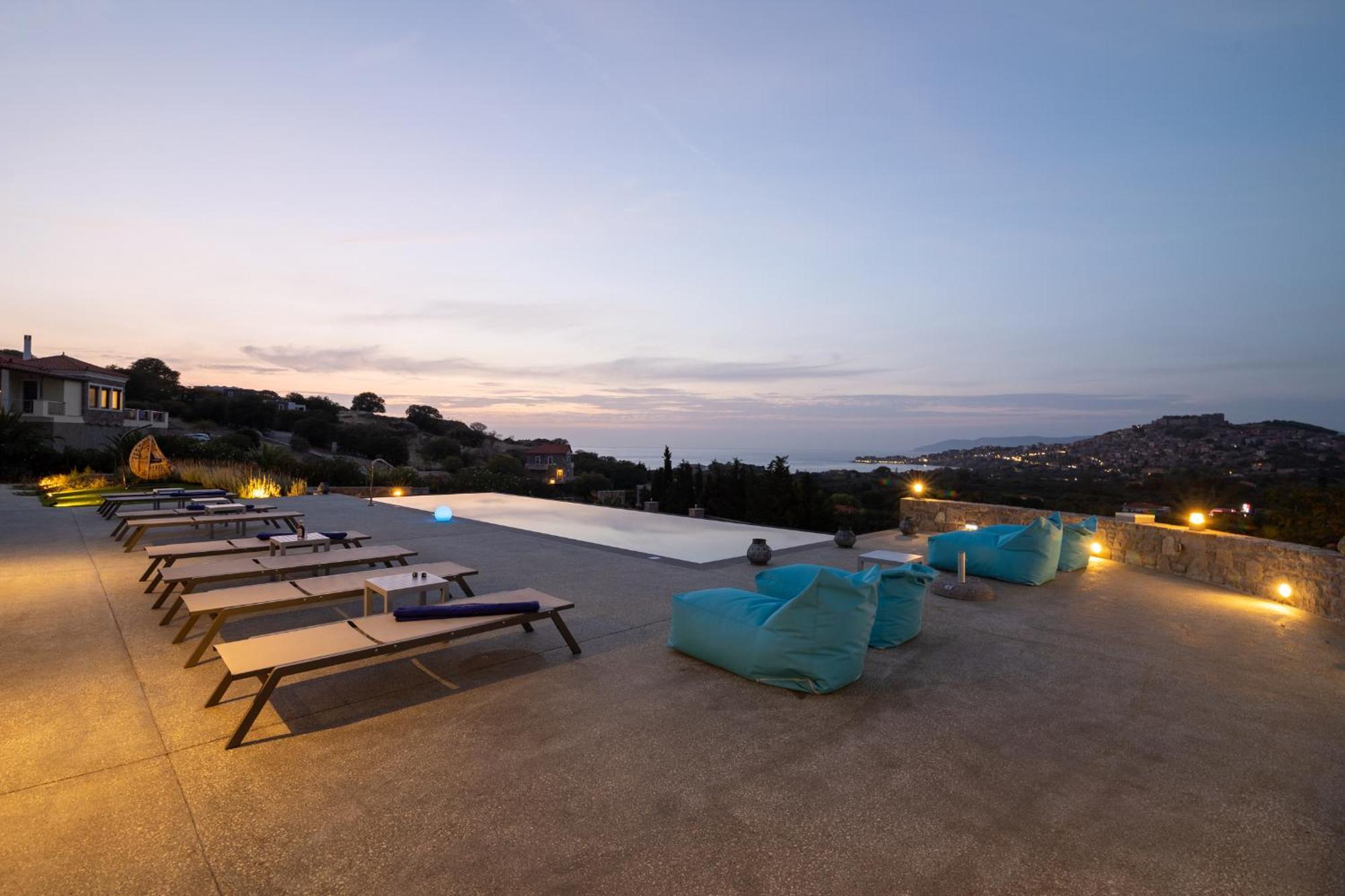 Lampetos Houses Molyvos 米蒂姆纳 外观 照片