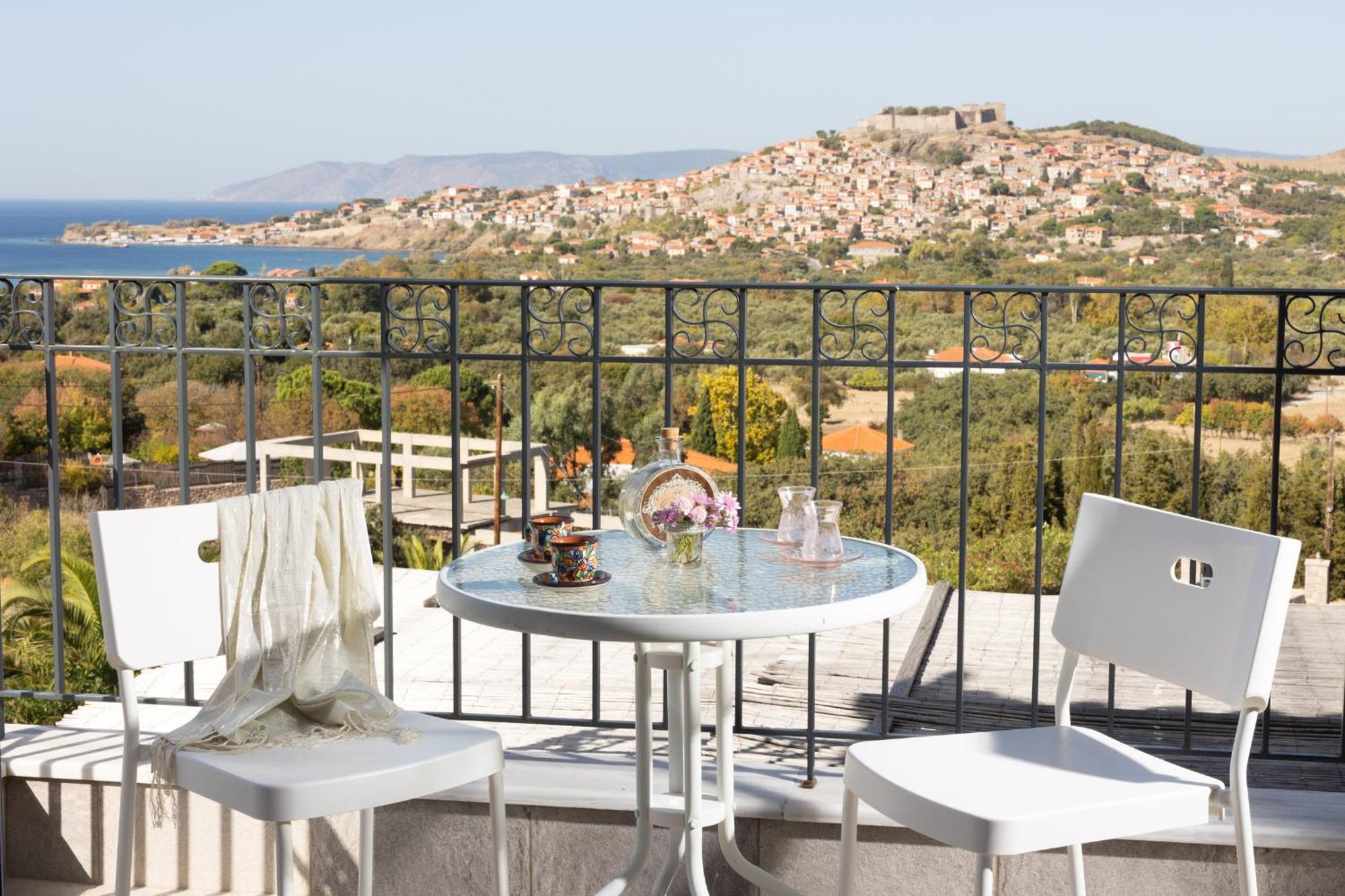 Lampetos Houses Molyvos 米蒂姆纳 外观 照片