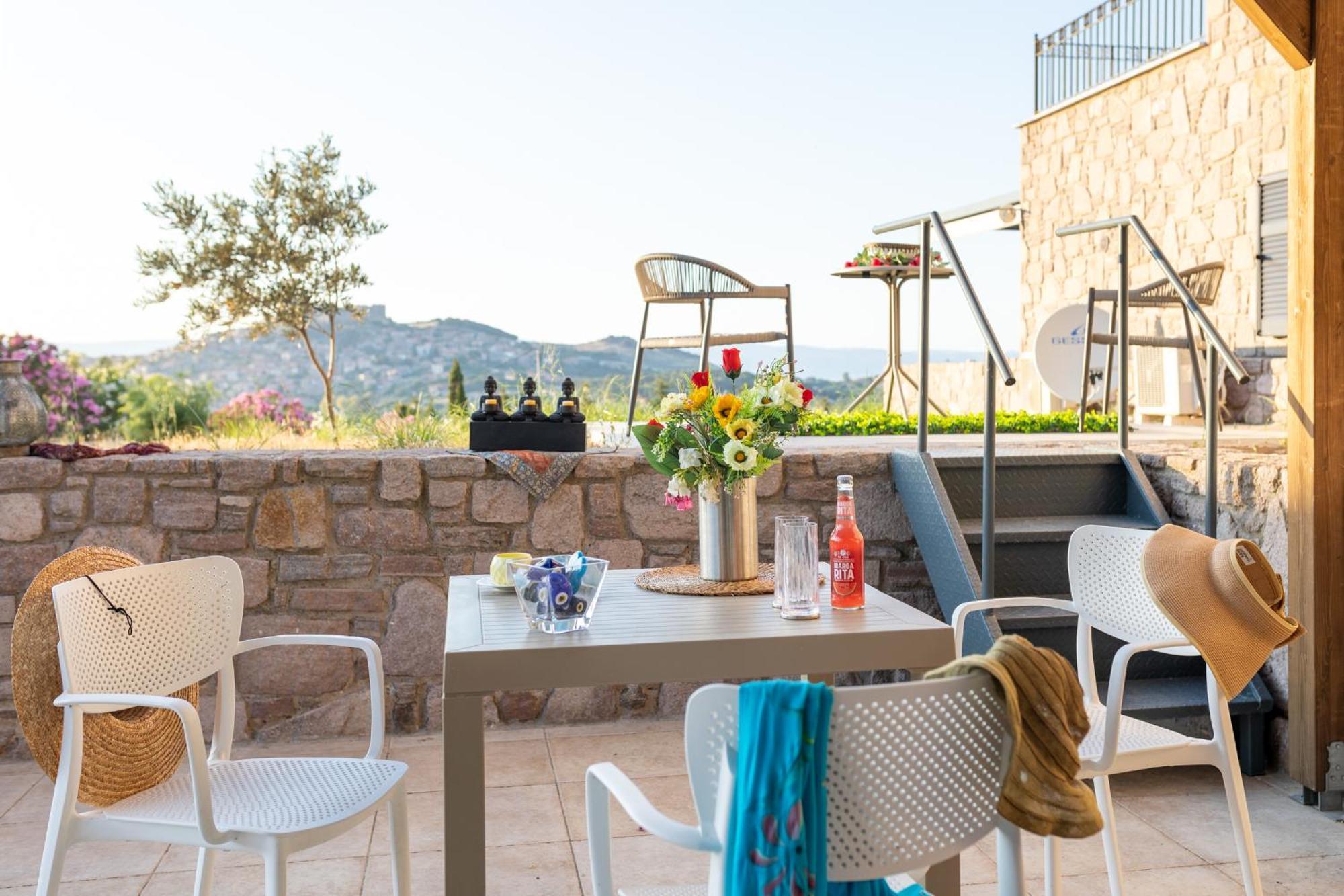 Lampetos Houses Molyvos 米蒂姆纳 外观 照片