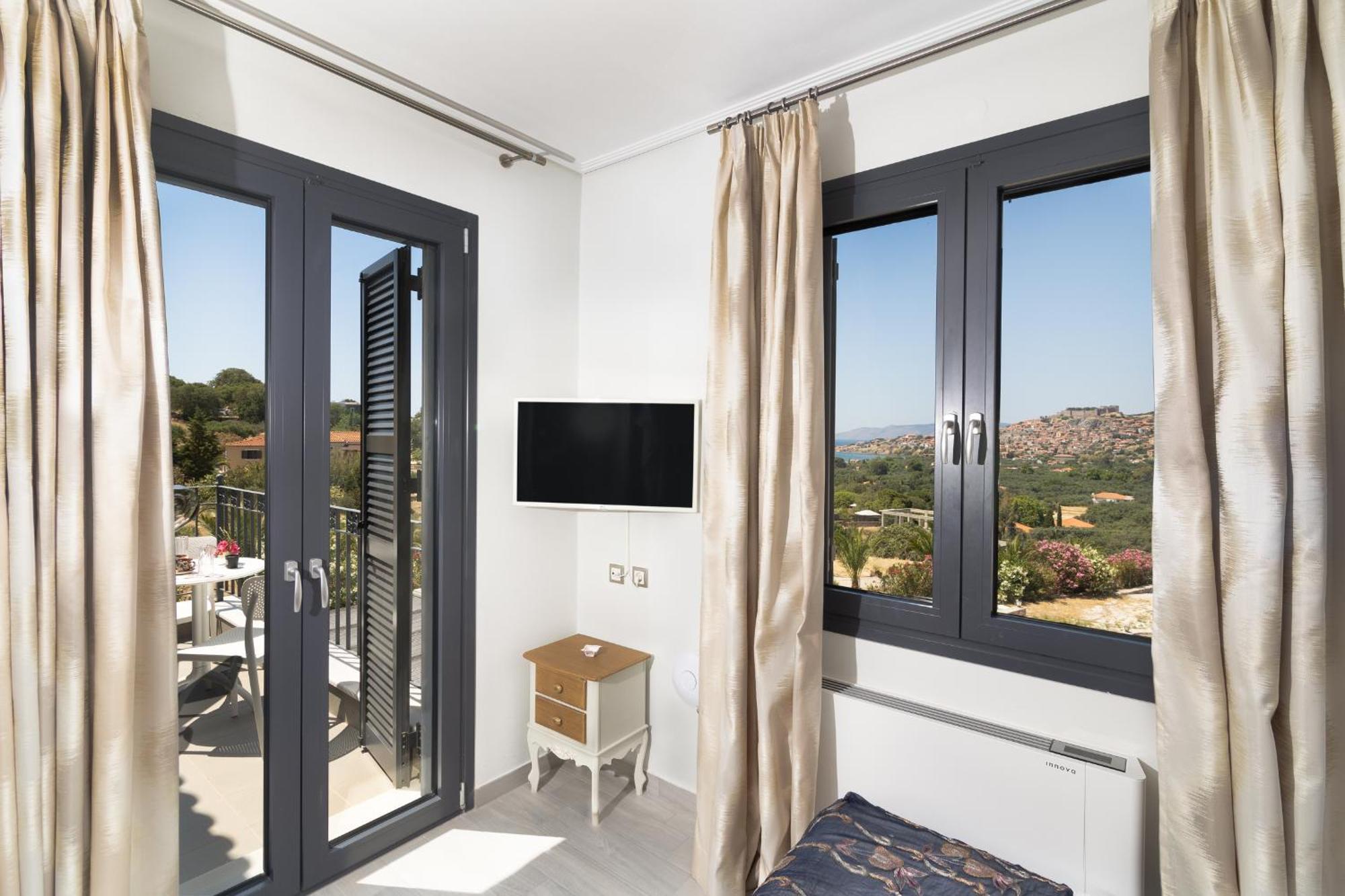 Lampetos Houses Molyvos 米蒂姆纳 外观 照片