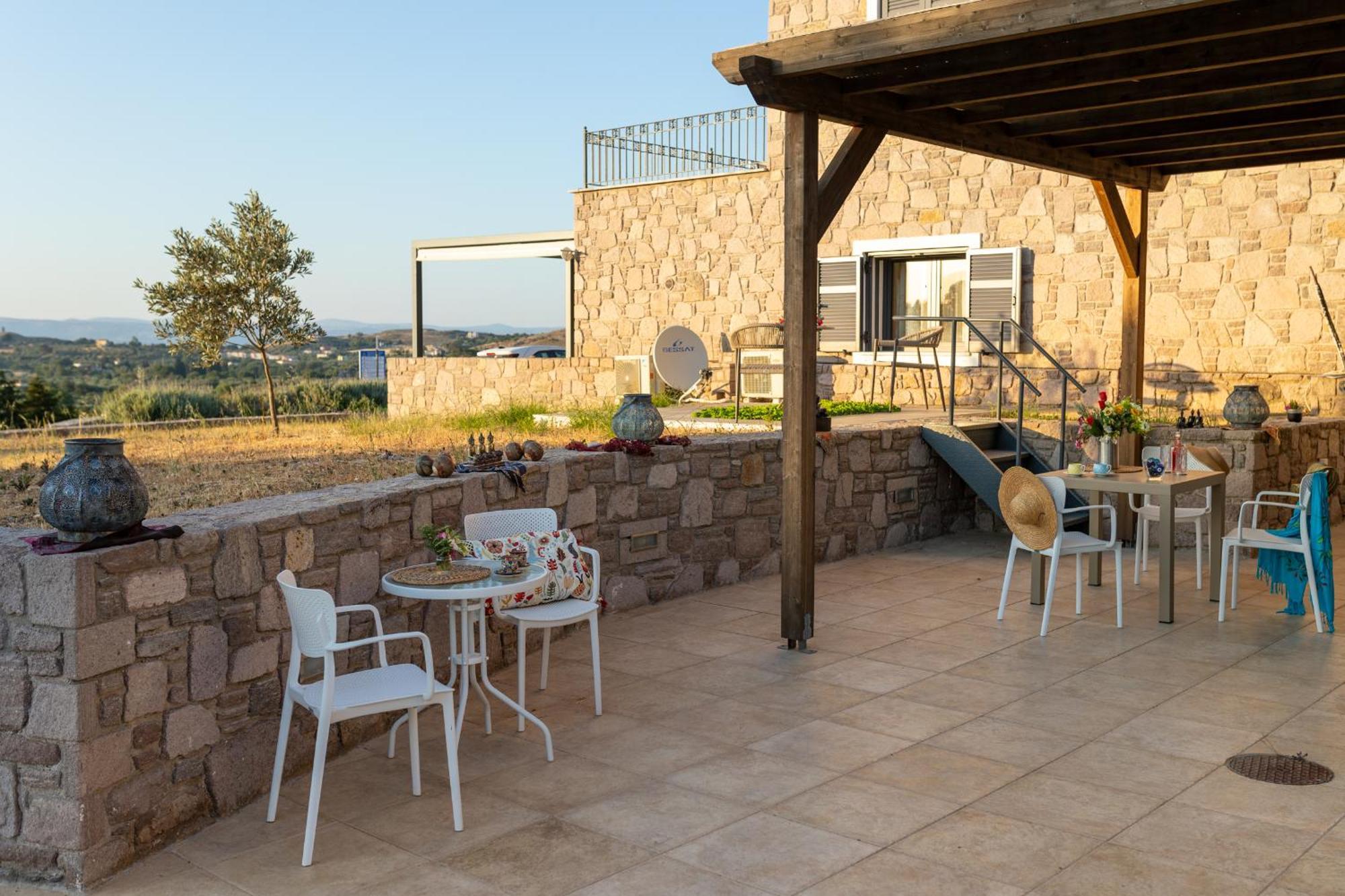 Lampetos Houses Molyvos 米蒂姆纳 外观 照片