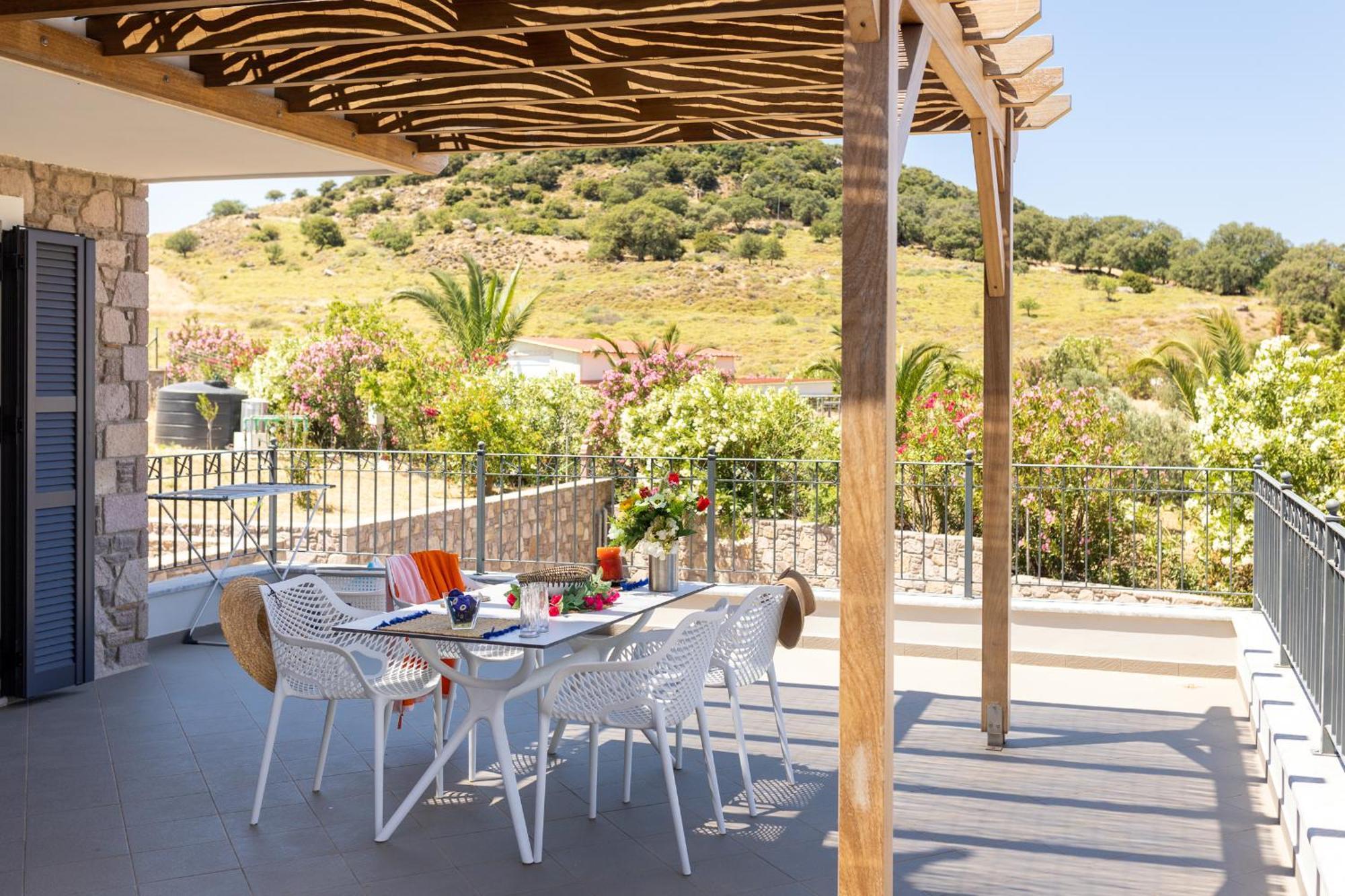 Lampetos Houses Molyvos 米蒂姆纳 外观 照片