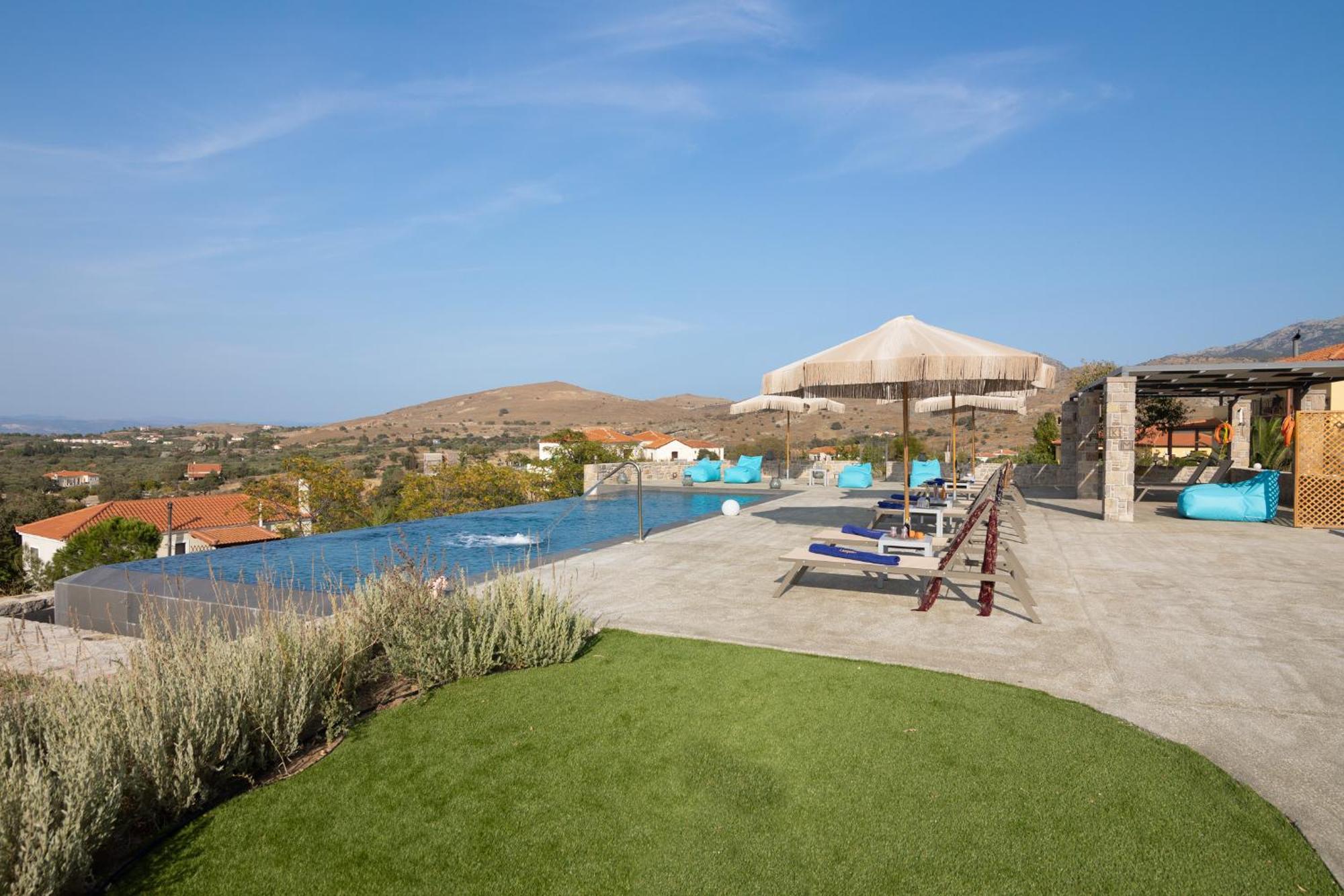 Lampetos Houses Molyvos 米蒂姆纳 外观 照片